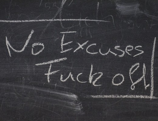 "Keine Entschuldigungen" - der Wahlspruch der Sportler. Die Antwort stammt bestimmt von einem Trainee.